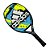 Raquete de Beach Tennis Adidas BT 3.0 Fibra de Vidro Azul - Imagem 1