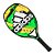 Raquete de Beach Tennis Adidas BT 3.0 Fibra de Vidro Verde - Imagem 1