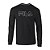 Camiseta Fila Manga Longa Masculina Letter Outline Preto - Imagem 1