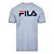 Camiseta Fila Manga Curta Masculina Letter Premium Cinza - Imagem 1