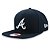 Boné Atlanta Braves Strapback Team Color MLB - New Era - Imagem 1