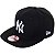 Boné New York Yankees strapback White on Black MLB - New Era - Imagem 1