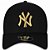 Boné New York Yankees 3930 Gold on Black MLB - New Era - Imagem 3