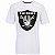 Camiseta Oakland Raiders Basic Logo Branco - New Era - Imagem 1