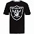 Camiseta Oakland Raiders Basic Logo Preto - New Era - Imagem 1