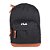 Mochila Fila Unissex Suede Preto Marrom - Imagem 1