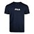 Camiseta Fila Manga Curta Masculina Letter Mini Azul Marinho - Imagem 1