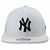 Boné New York Yankees strapback Black on White MLB - New Era - Imagem 2