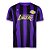 Camiseta New Era Los Angeles Lakers Soccer Style Lines Roxo - Imagem 1