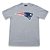 Camiseta New England Patriots Basic Cinza - New Era - Imagem 1