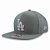 Boné Los Angeles Dodgers strapback White on Gray MLB - New Era - Imagem 1