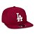 Boné Los Angeles Dodgers 950 White on Cardinal MLB - New Era - Imagem 3