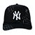 Boné New Era New York Yankees 940 A-Frame Fence Black - Imagem 3
