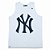 Regata New York Yankees MLB Branco/Marinho - New Era - Imagem 1