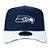 Boné New Era Seattle Seahawks 940 Soccer Style Azul Marinho - Imagem 3