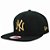 Boné New York Yankees Strapback gold on black MLB - New Era - Imagem 1