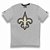 Camiseta New Orleans Saints Basic Cinza- New Era - Imagem 1