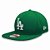 Boné Los Angeles Dodgers Strapback White on Green MLB - New Era - Imagem 1