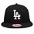 Boné Los Angeles Dodgers strapback White on Black MLB - New Era - Imagem 3