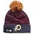 Gorro Touca Washington Redskins Zebra Inside - New Era - Imagem 1