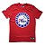 Camiseta Philadelphia 76ers NBA Basic Vermelho- New Era - Imagem 1