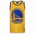 Regata Golden State Warriors Basic Amarelo - New Era - Imagem 1