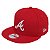 Boné Atlanta Braves 950 White on Red MLB - New Era - Imagem 1