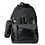 Mochila Mais Estojo Fila Unisex Minibag 18 Litros Preto - Imagem 1