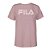 Camiseta Fila Manga Curta Feminina Letter Premium Rosa - Imagem 1