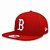 Boné Boston Red Sox 950 White on Red MLB - New Era - Imagem 1