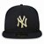 Boné New York Yankees 5950 Gold on Black Fechado - New Era - Imagem 3