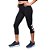 Legging Corsario Fila Feminino Train Elastic II Preto - Imagem 1