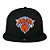 Boné New Era 5950 New York Knicks Aba Reta Preto - Imagem 3