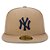 Boné New Era 5950 New York Yankees Aba Reta Caqui - Imagem 3