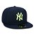 Boné New Era 5950 New York Yankees Aba Reta Azul Marinho - Imagem 4