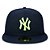 Boné New Era 5950 New York Yankees Aba Reta Azul Marinho - Imagem 3