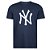 Camiseta New Era New York Yankees Basic Essentials Marinho - Imagem 1