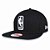 Boné Basic Logo NBA 950 Snapback Preto - New Era - Imagem 1