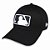 Boné MLB logo 3930 Basic Preto - New Era - Imagem 1