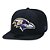 Boné New Era Baltimore Ravens 950 Team Color Preto - Imagem 1