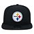 Boné New Era Pittsburgh Steelers 950 Team Color Preto - Imagem 3