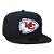 Boné New Era 5950 Kansas City Chiefs NFL Preto - Imagem 4