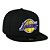 Boné New Era Los Angeles Lakers 5950 NBA Preto - Imagem 4