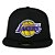 Boné New Era Los Angeles Lakers 5950 NBA Preto - Imagem 3