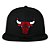 Boné New Era Chicago Bulls 5950 NBA Preto - Imagem 3