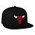 Boné New Era Chicago Bulls 5950 NBA Preto - Imagem 4