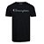 Camiseta Champion ATH Script Logo Contour Black - Imagem 1
