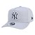 Boné New Era New York Yankees 940 A-Frame Core Cinza - Imagem 1