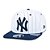 Boné New Era New York Yankees 950 Core Pinstripe Branco - Imagem 1