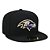 Boné New Era Baltimore Ravens 5950 Core Preto - Imagem 4